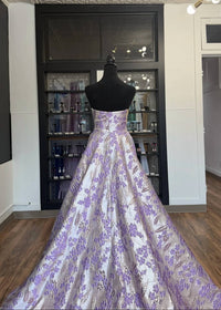 Sherri Hill - Women's Strapless A-line Dress