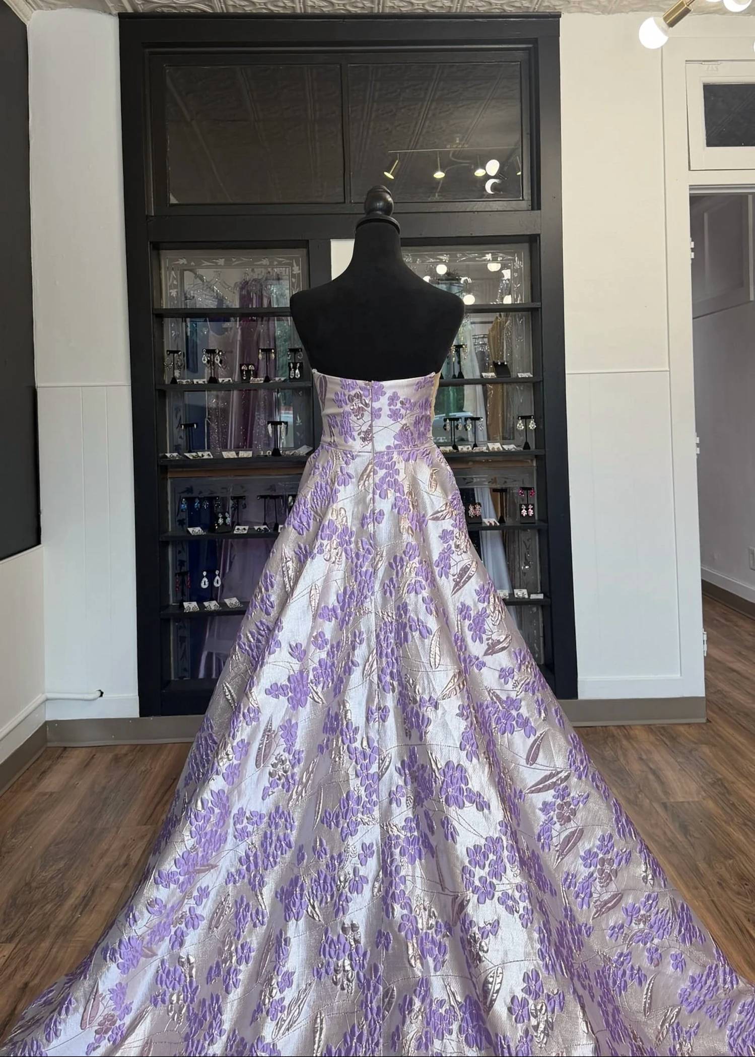 Sherri Hill - Women's Strapless A-line Dress