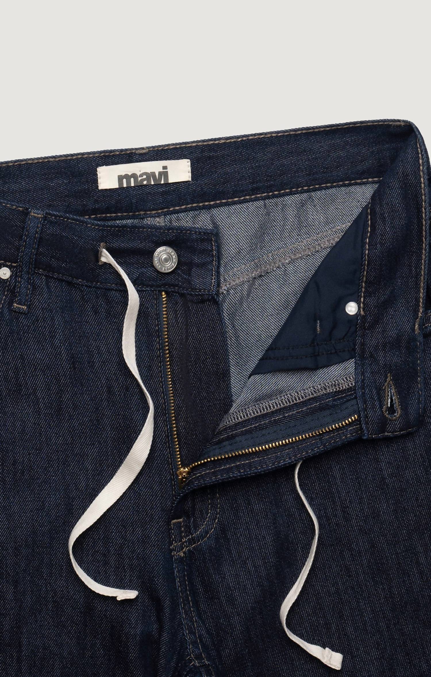 mavi Nella Wide Leg Jeans in dark wash - women's jeans - view 5