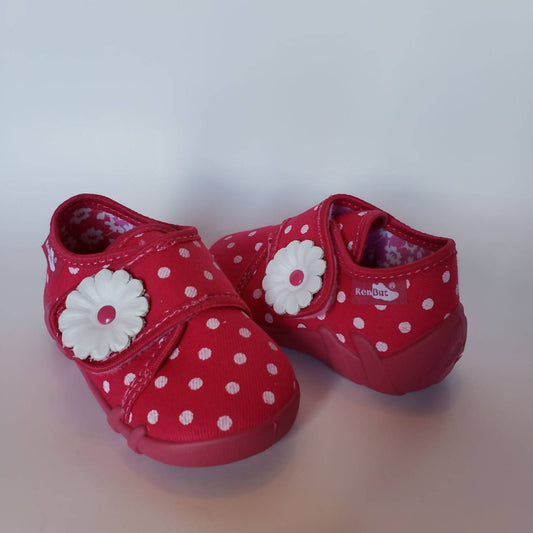 Renbut Shoes - Girl's Velcro Strap Walking Shoe