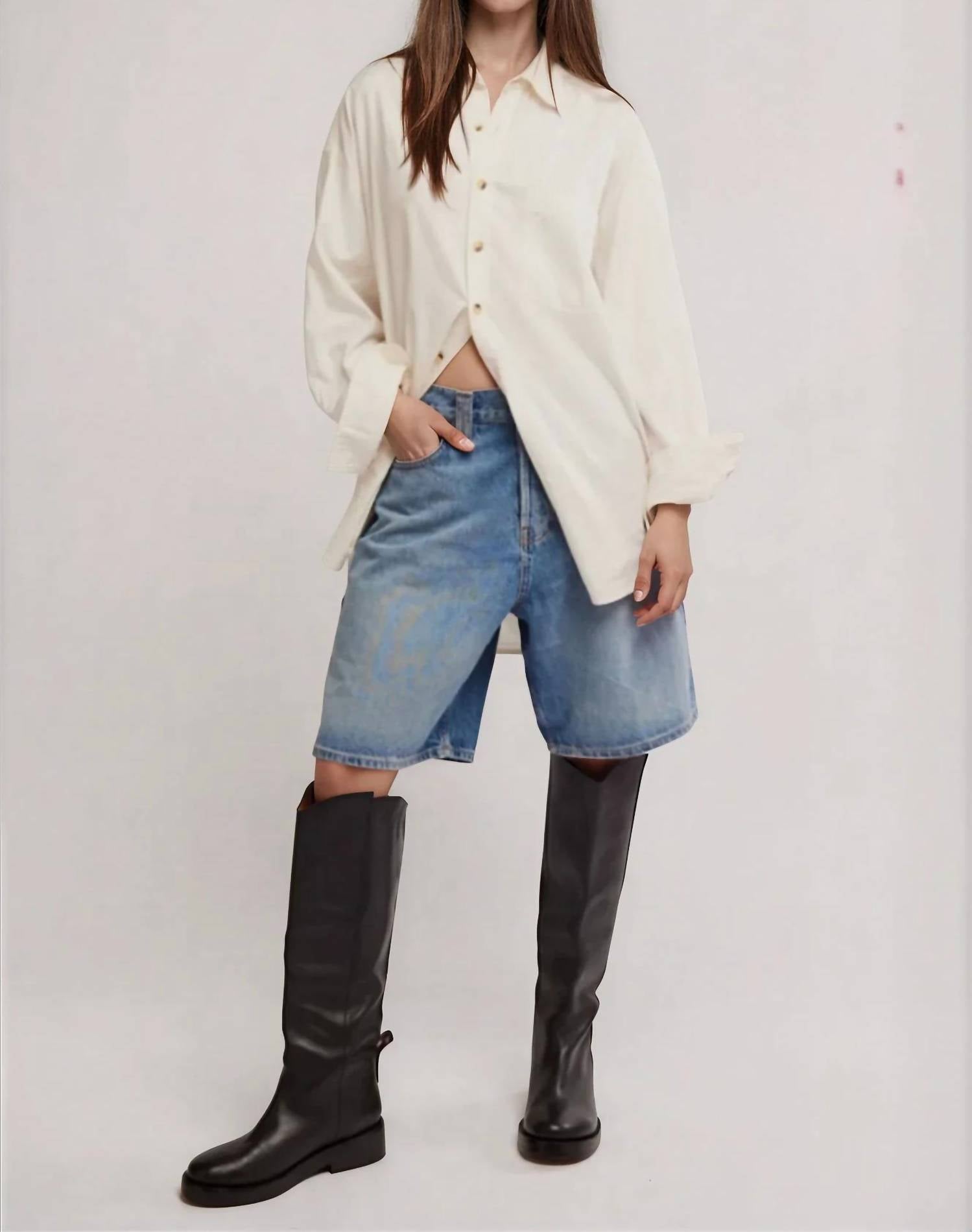 Free People - Montana Denim Shorts