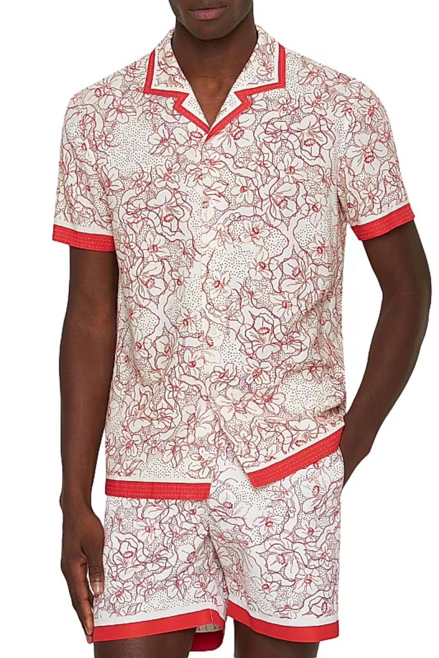 Orlebar Brown - Hibbert Floral Nouveau Shirt