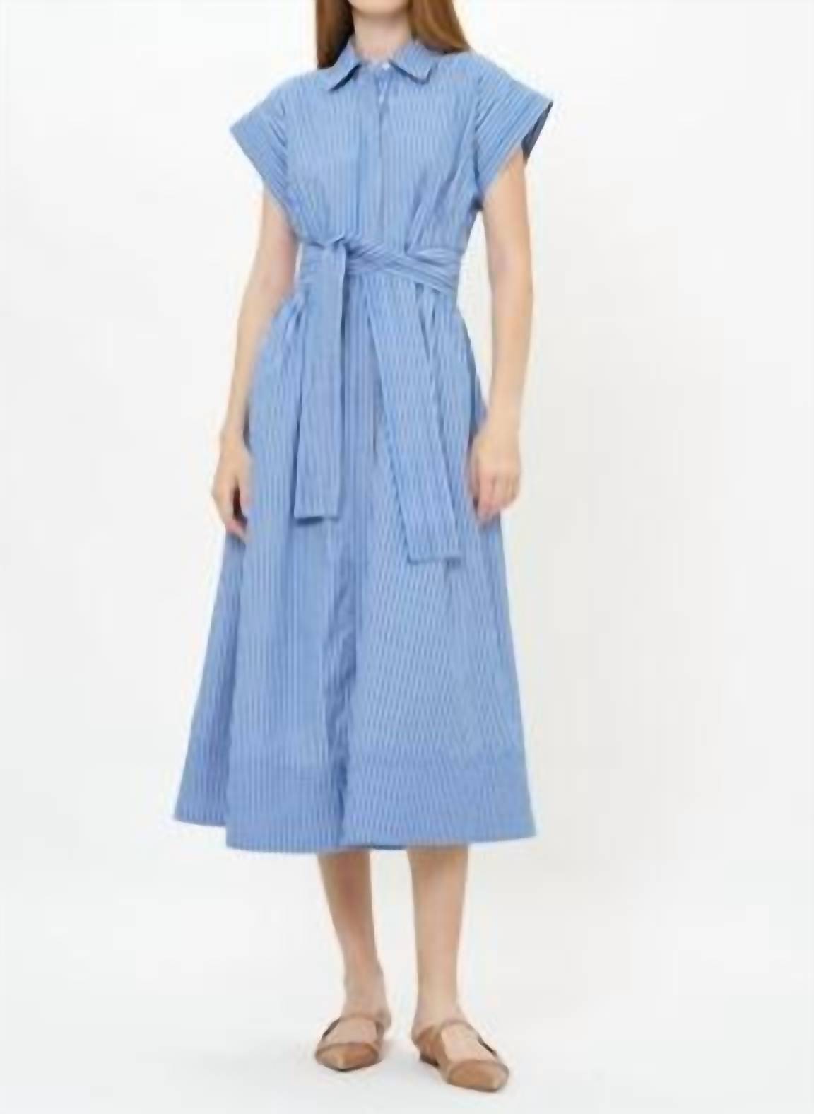 Oliphant - Belted Shirt Dress