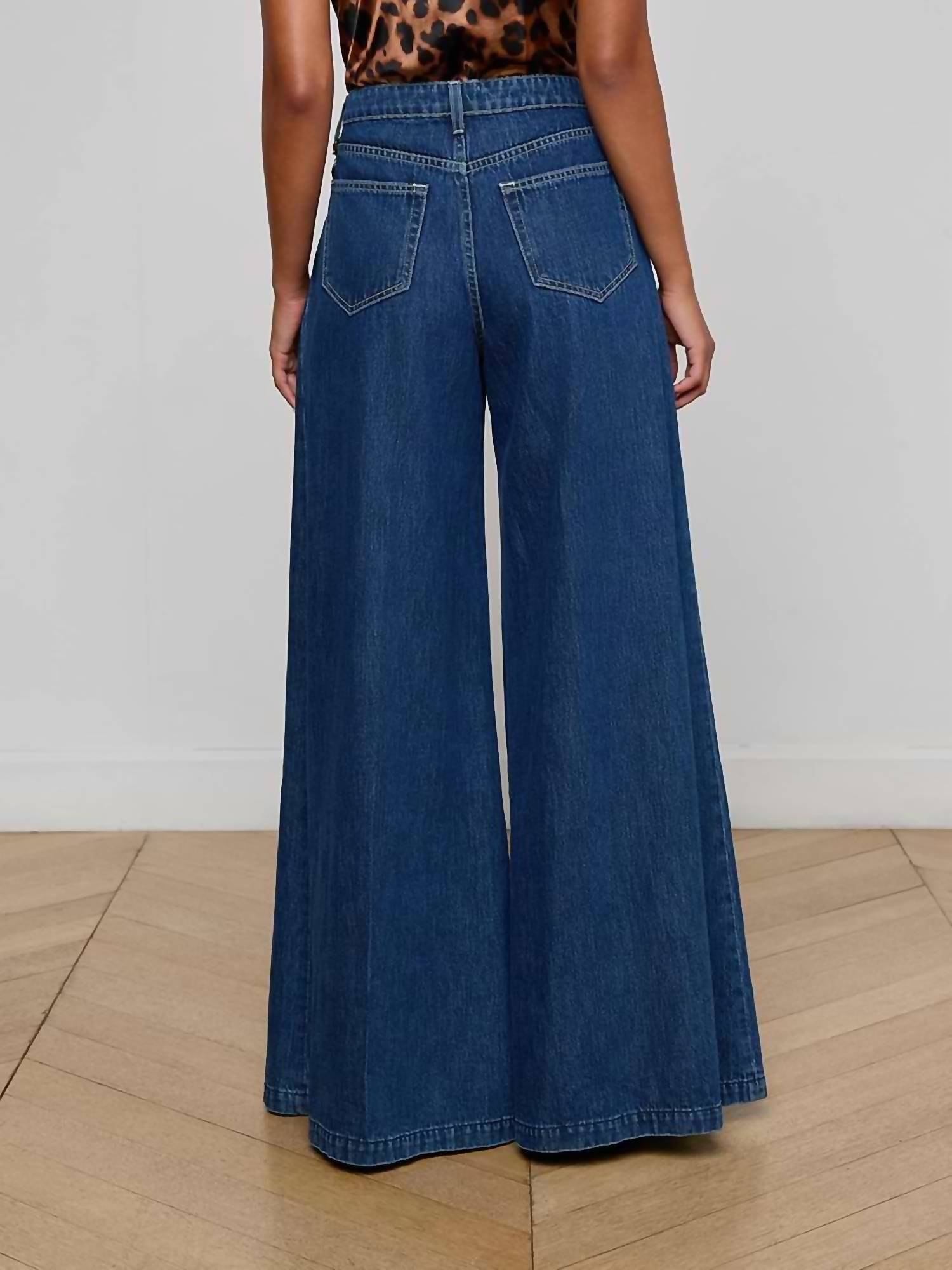 L'Agence - Chayse Wide-leg Jeans