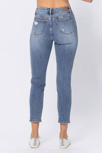 Judy Blue - High Rise Destroyed Slim Fit Jeans