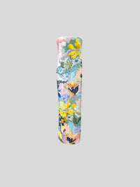 La Fuori - Floral Jacquard Embroidered Gown
