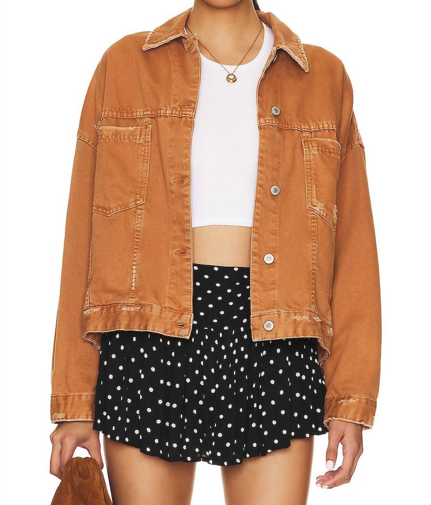 Free People - Opal Swing Denim Jacket