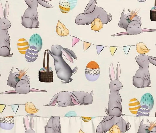 Kickee - Baby Girl's Flutter Sleeve Twirl Dress