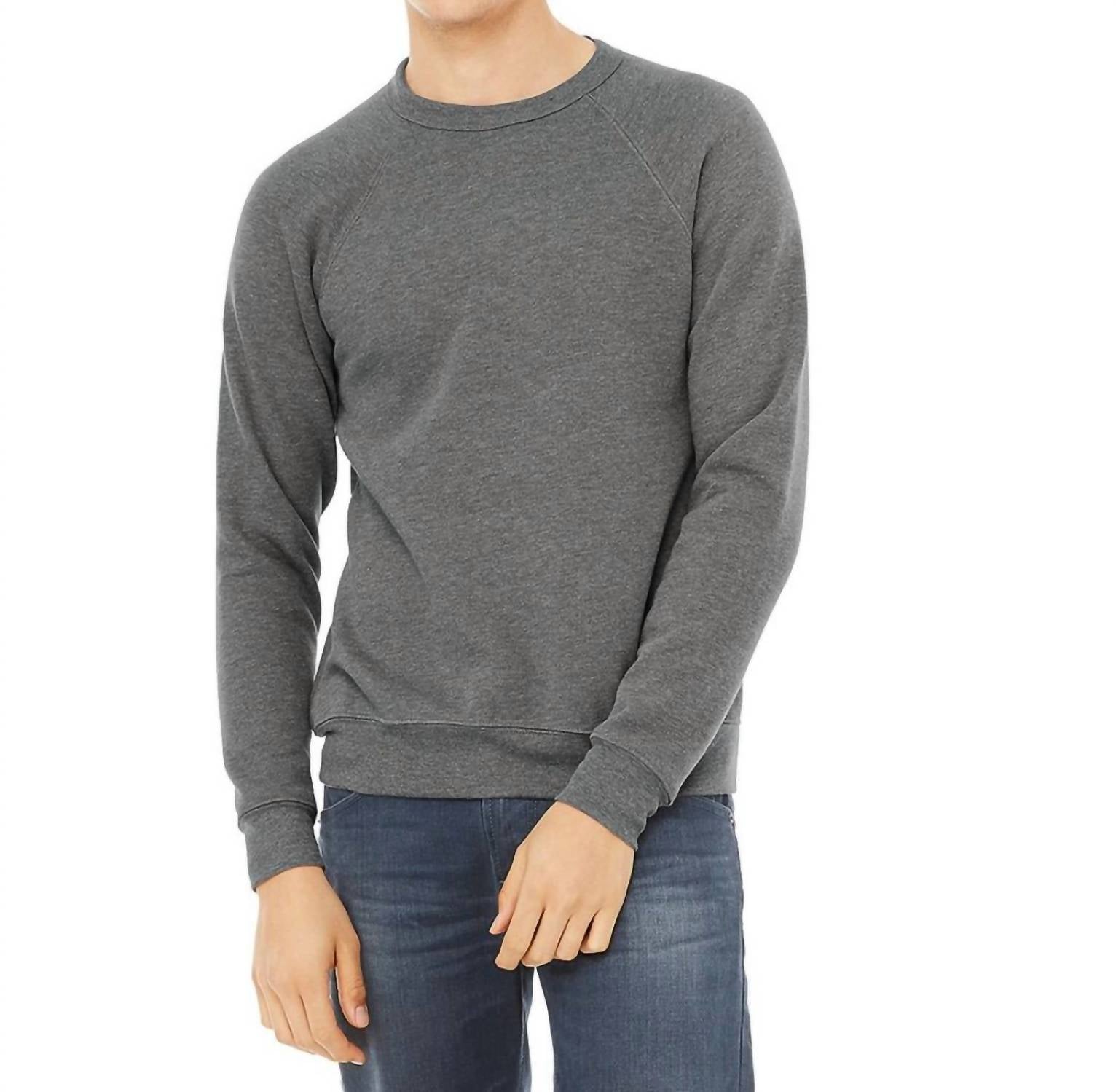 Bella + Canvas - Unisex Sponge Fleece Raglan Crewneck Sweatshirt