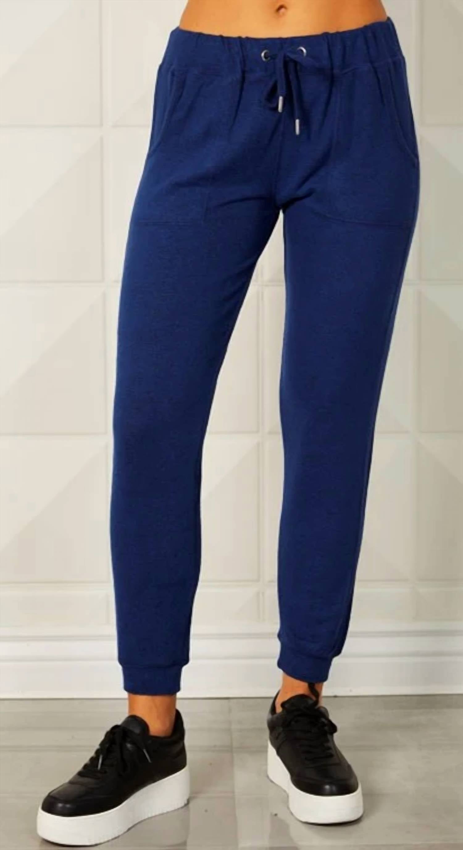 French Kyss - Ankle-Cuff Jogger Pants