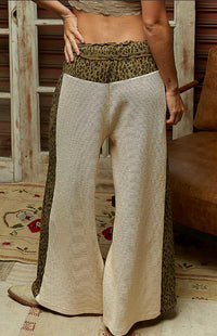 Pol - Thermal With Animal Printed Pants