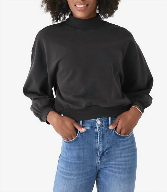 Frame - Balloon Sleeve Mock Sweater