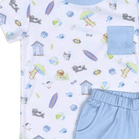 Baby Loren - Boy's Sandy Toes Shorts Set
