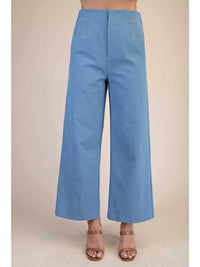 Glam - High Waisted Wide Leg Pants