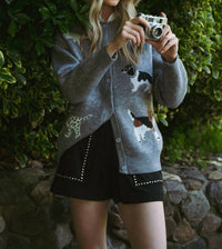 &Merci - Dog Knit Cardigan