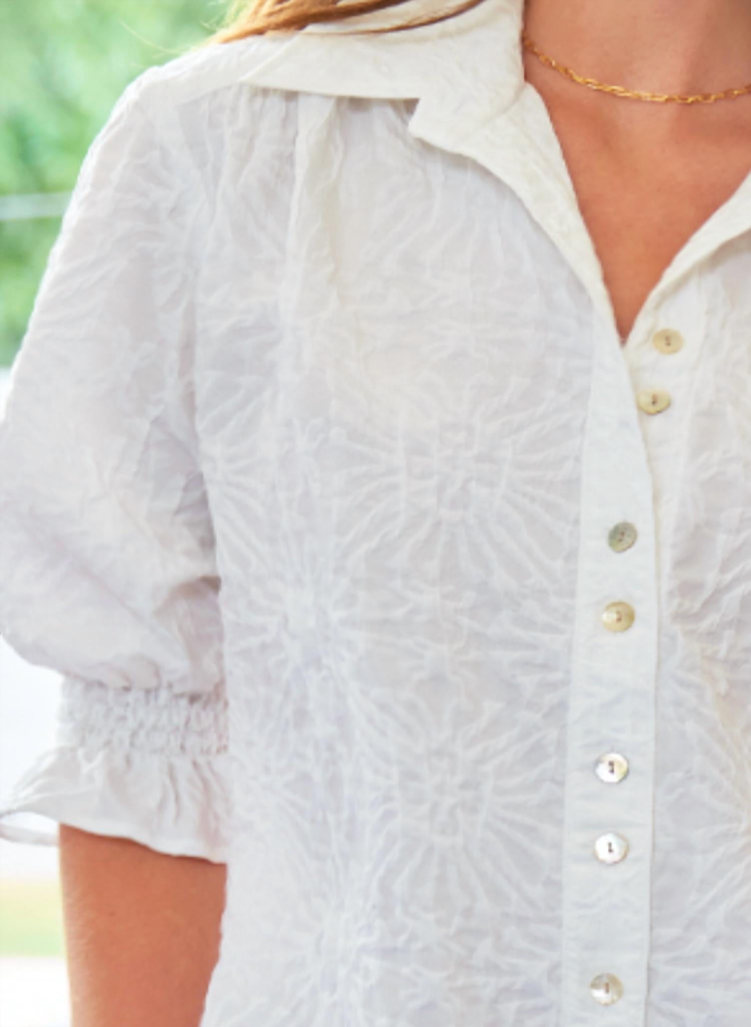 Finley - Sirena Textured Jacquard Top