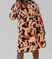 London Times - Olga Midi Dress - Plus