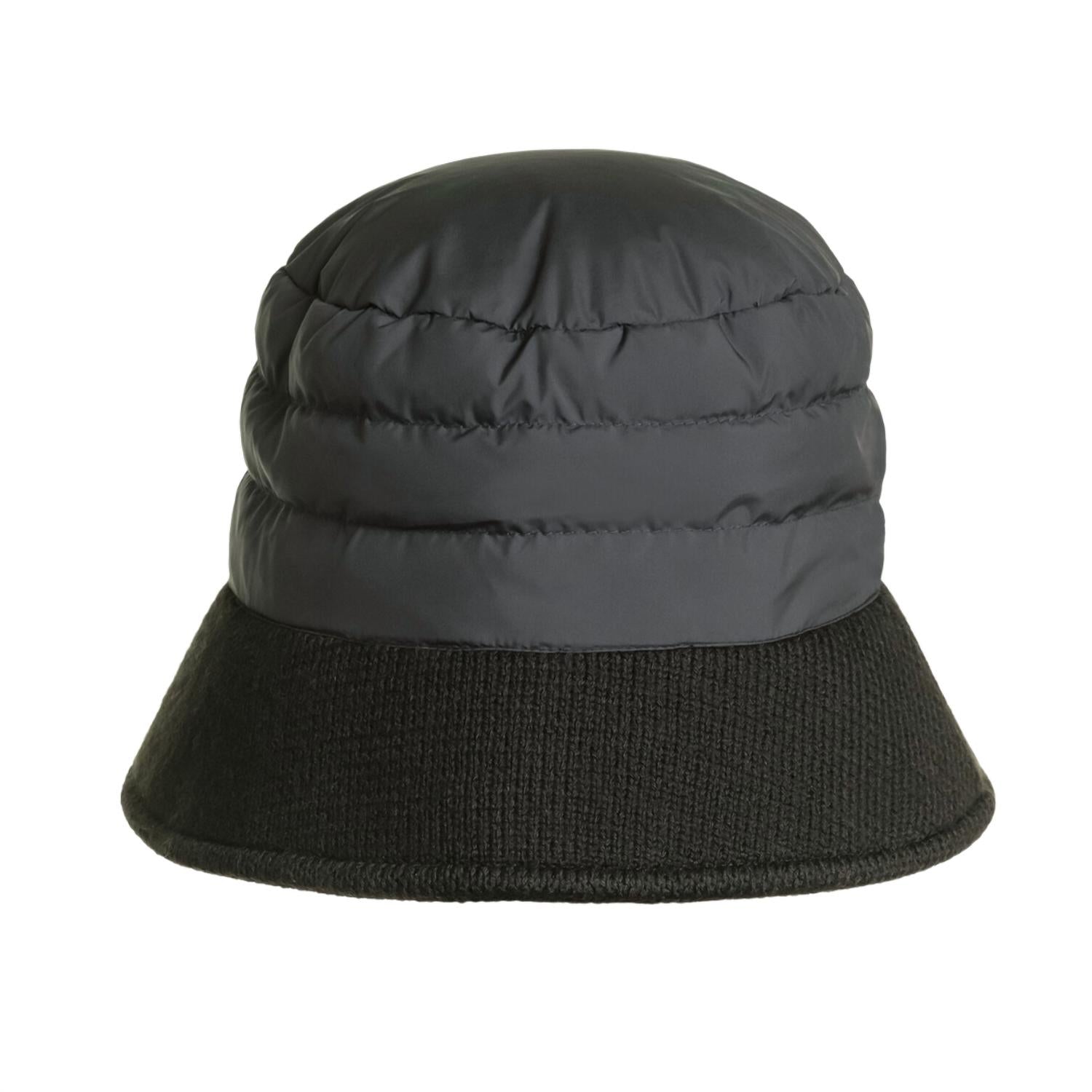 PARAJUMPERS Women's Puffer Bucket Hat in black - women's hat - view 4