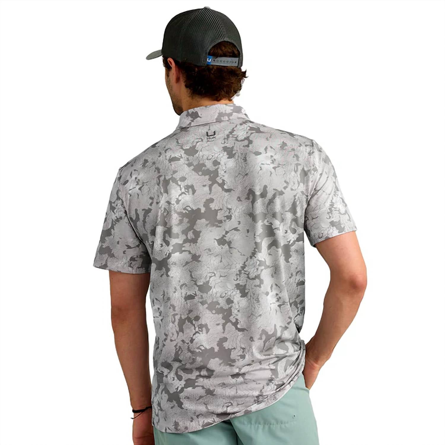 Huk - KC Airweight Printed Polo