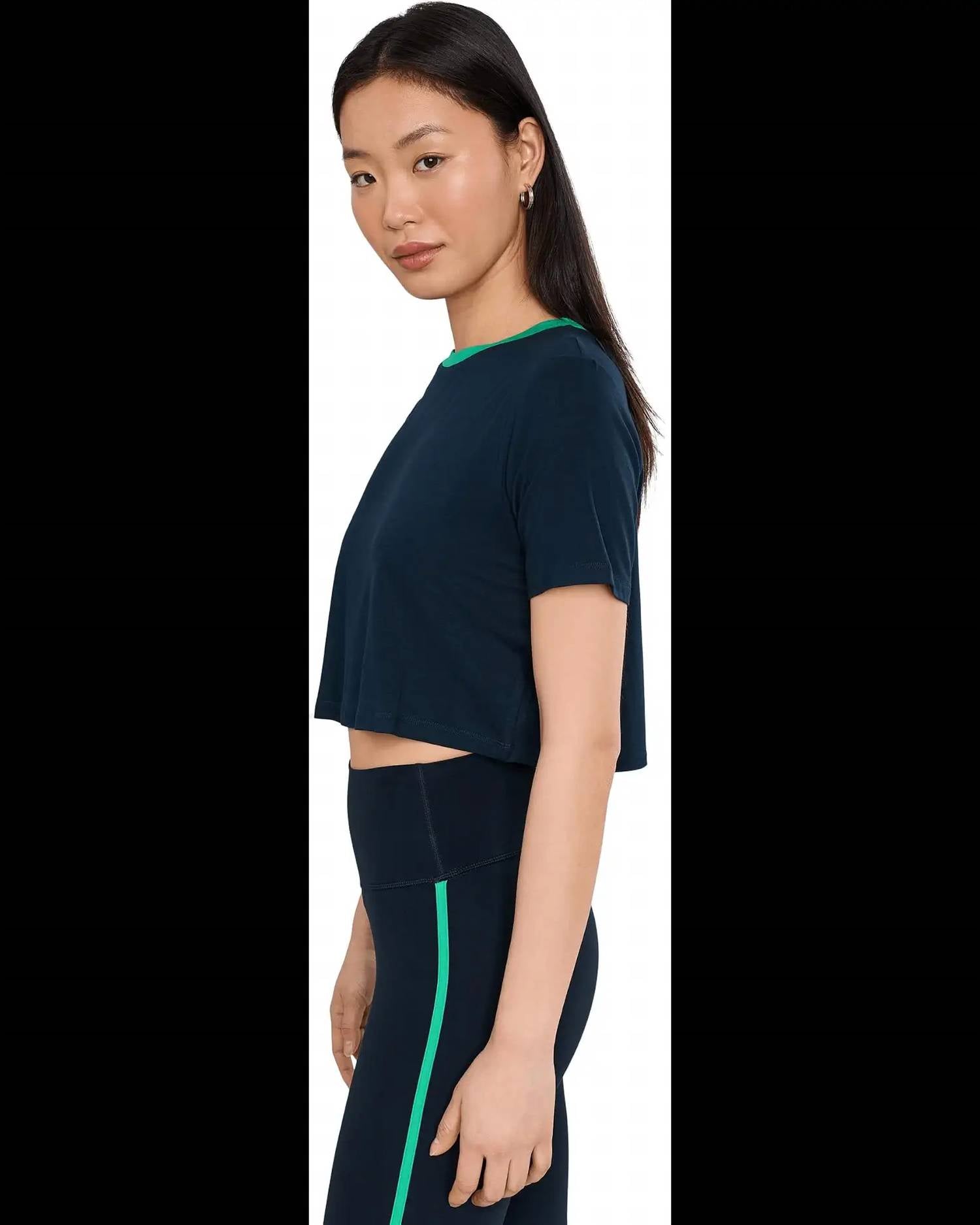 Splits59 - Djuna Crop Ringer Top