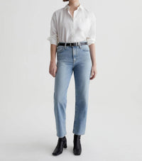 Ag Jeans - Rian High-rise Straight Jeans
