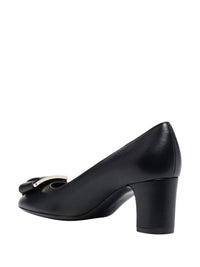Salvatore Ferragamo - Women's Gancini-bow Leather Pumps