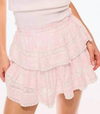 Loveshackfancy - ruffle mini skirt
