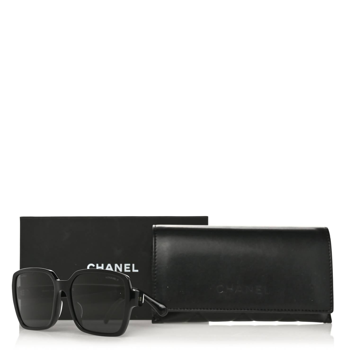 Chanel - Acetate Square Non Polarized Sunglasses 5408 - 1026s4
