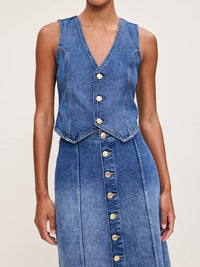 Dl1961 - Women'S - Alma Button Front Denim Skirt