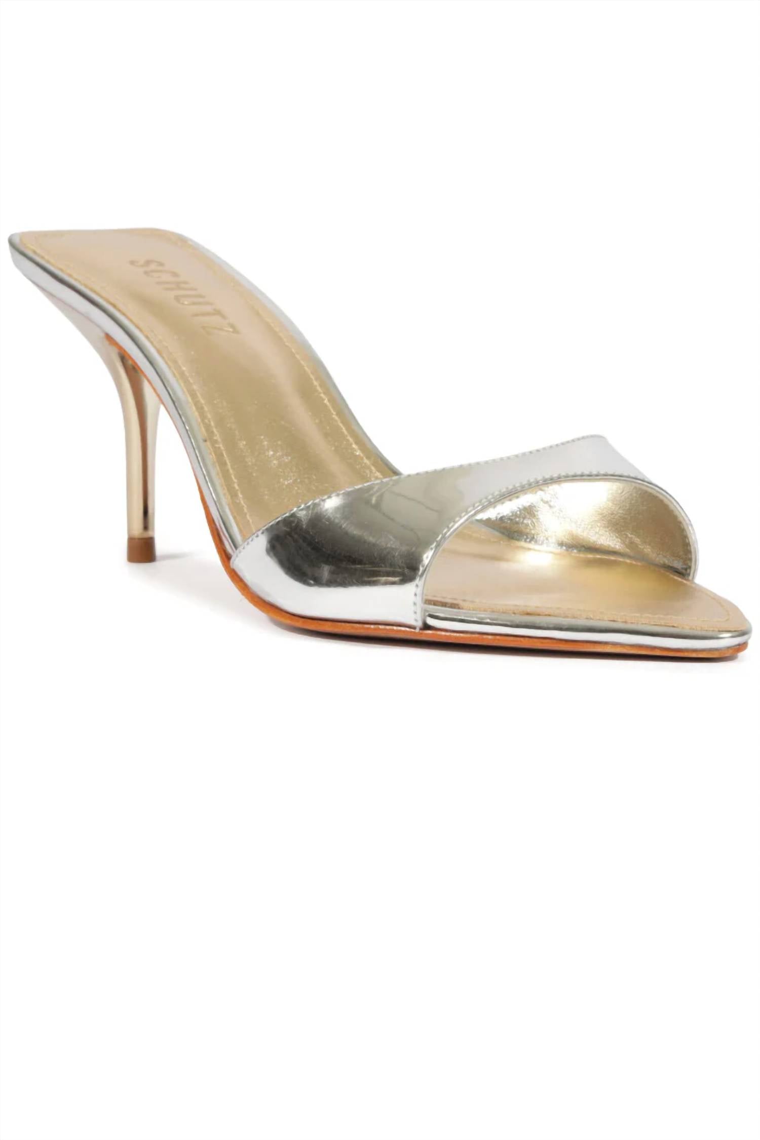 Schutz - Women's Elodie Metallic Sandal