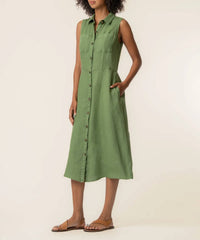 Kut From The Kloth - Bowie Button Down Sleeveless Dress