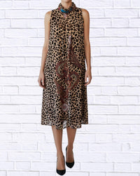 Diva Usa - Print Sleeveless Maxi Dress
