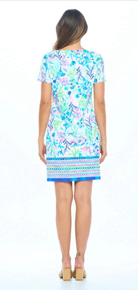 Aryeh - Short Sleeve Shift Dress