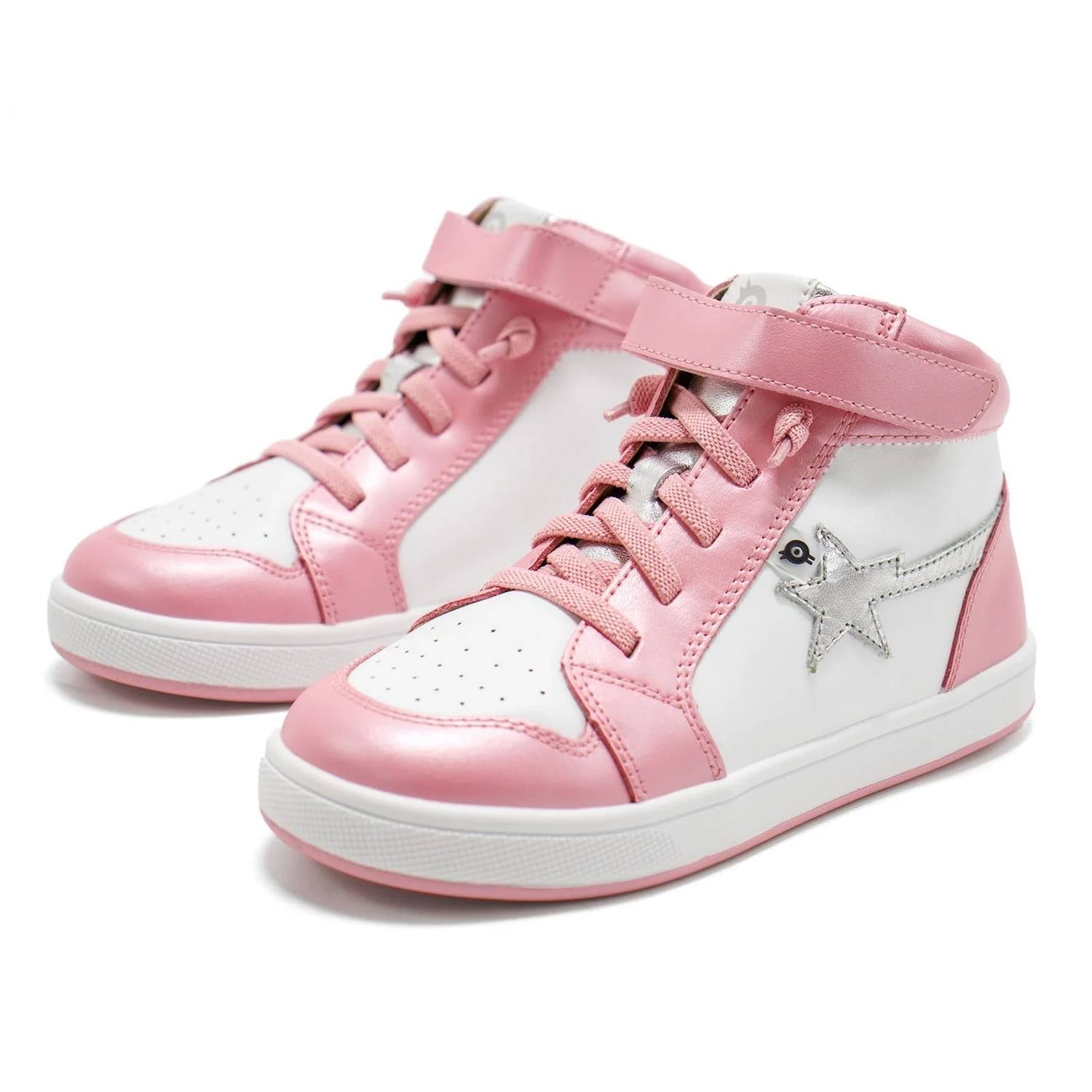 Oldsoles - Toddler's Team Star High Top Lace-up Sneakers