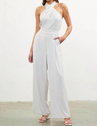 Skies Are Blue - Colette Halter Jumpsuit