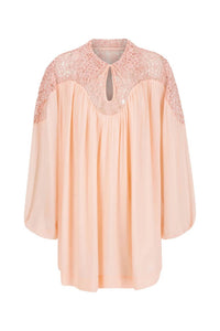 S/W/F - Babydoll Mini Shirt Dress