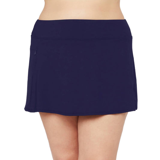 24Th & Ocean - Women's Solid Swim Skort