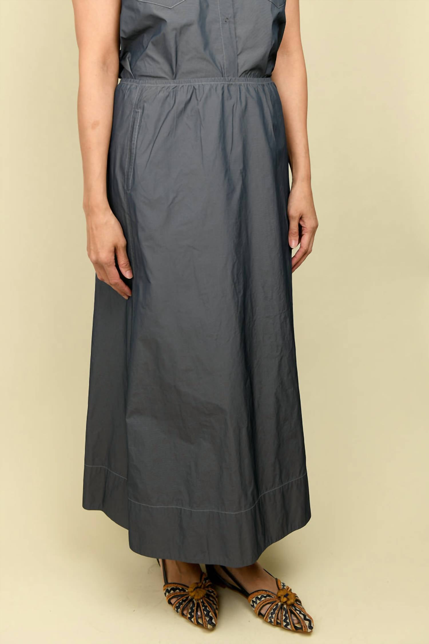 Katharina Hovman - A-Line Elastic Waistband skirt