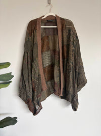 Young Threads - Women's Lacey And Ruffley Komon Top With Pant Set