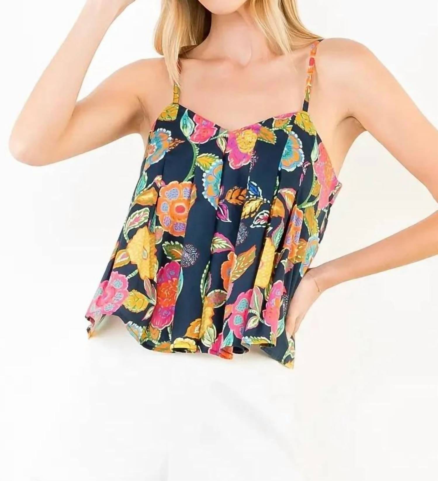 Thml - Floral Pattern Tank Top