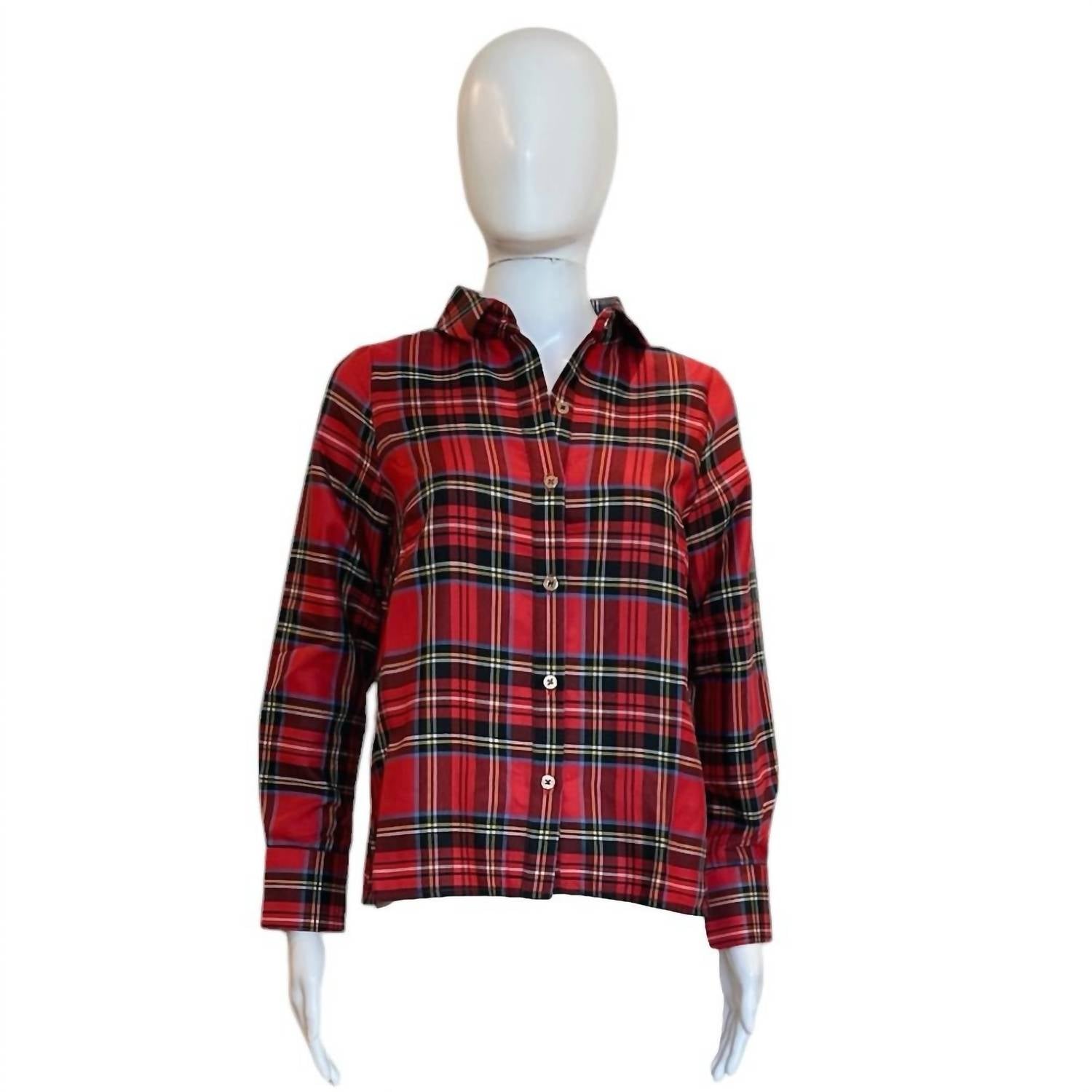 Gretchen Scott - Comfy Cozy Shirt of York Plaid