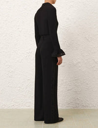 Zimmermann - Lace Trim Wide Leg Pant