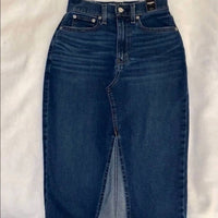 Abercrombie & Fitch - Women's Slit Denim Skirt