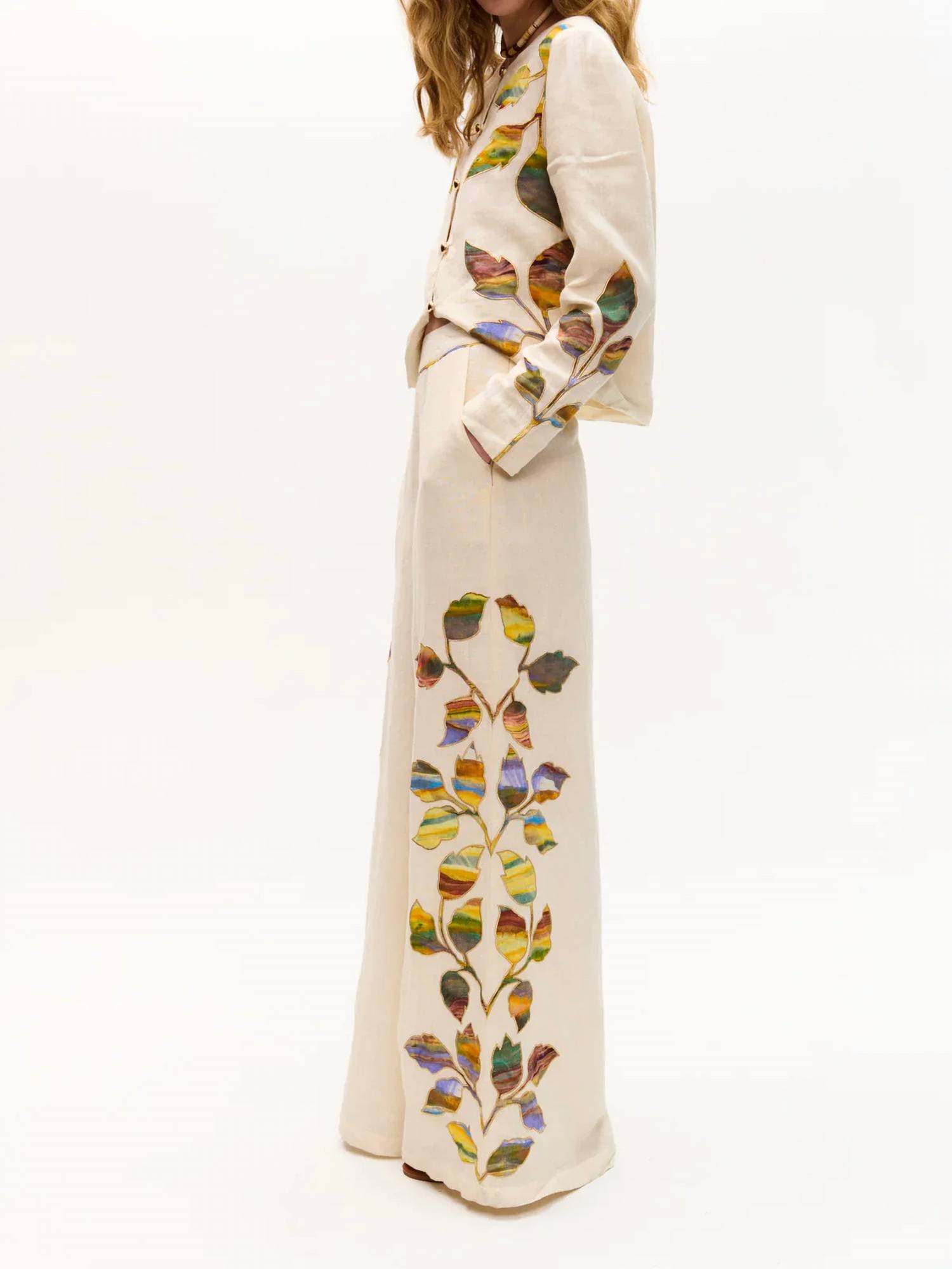 Carolina K - Palazzo High Waist Pants