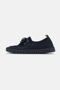 Ilse Jacobsen - Women's Tulip Slip-on Buckle Loafer