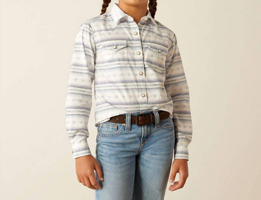Ariat - Girl's Alyssa Long Sleeve Snap Shirt