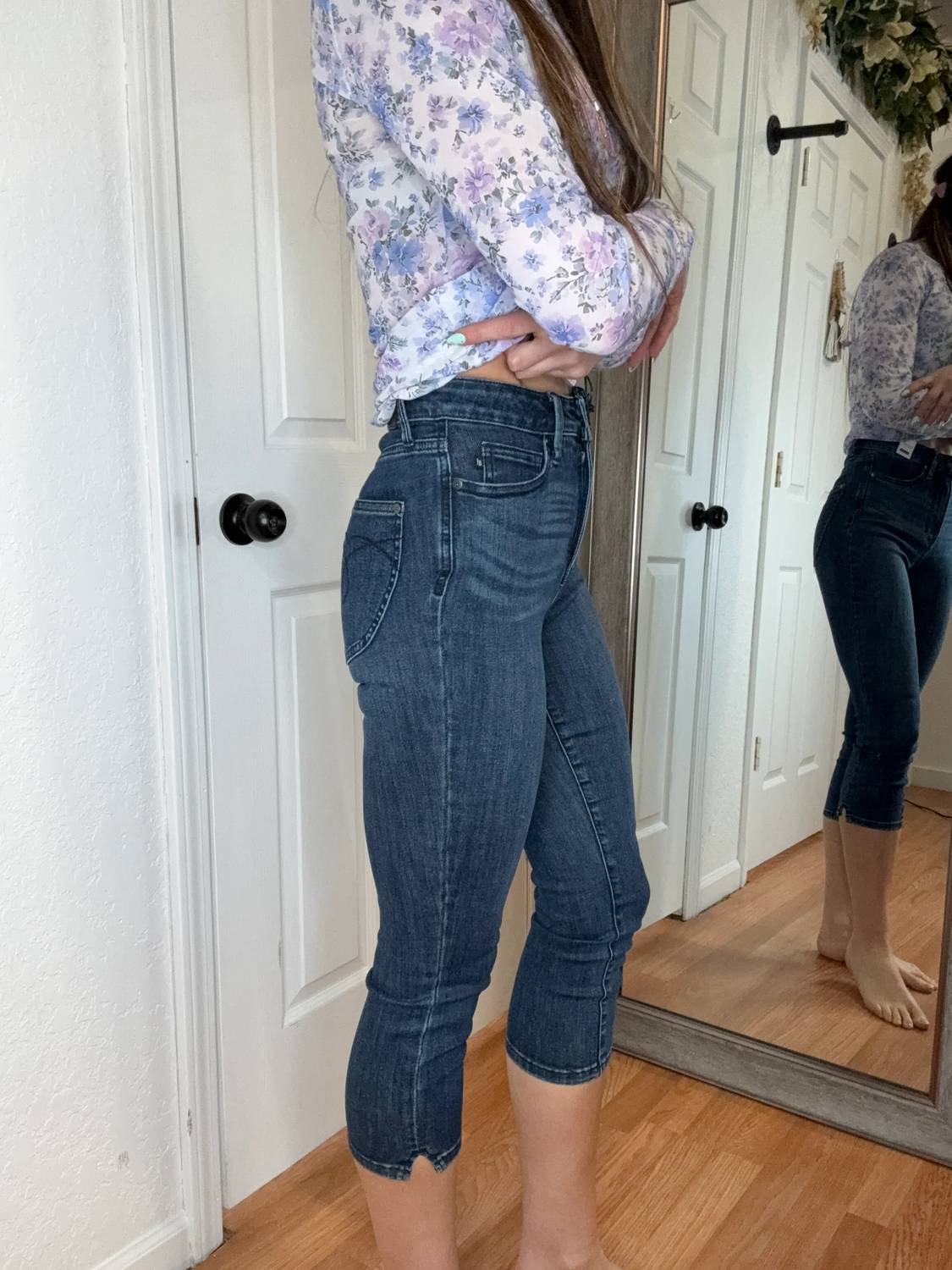Judy Blue - Janey Denim Capri Jeans