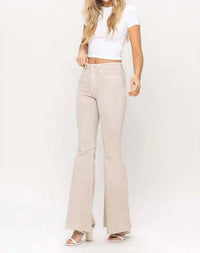 Vervet By Flying Monkey - Bella High Rise Super Flare Comfort Stretch Denim Pants