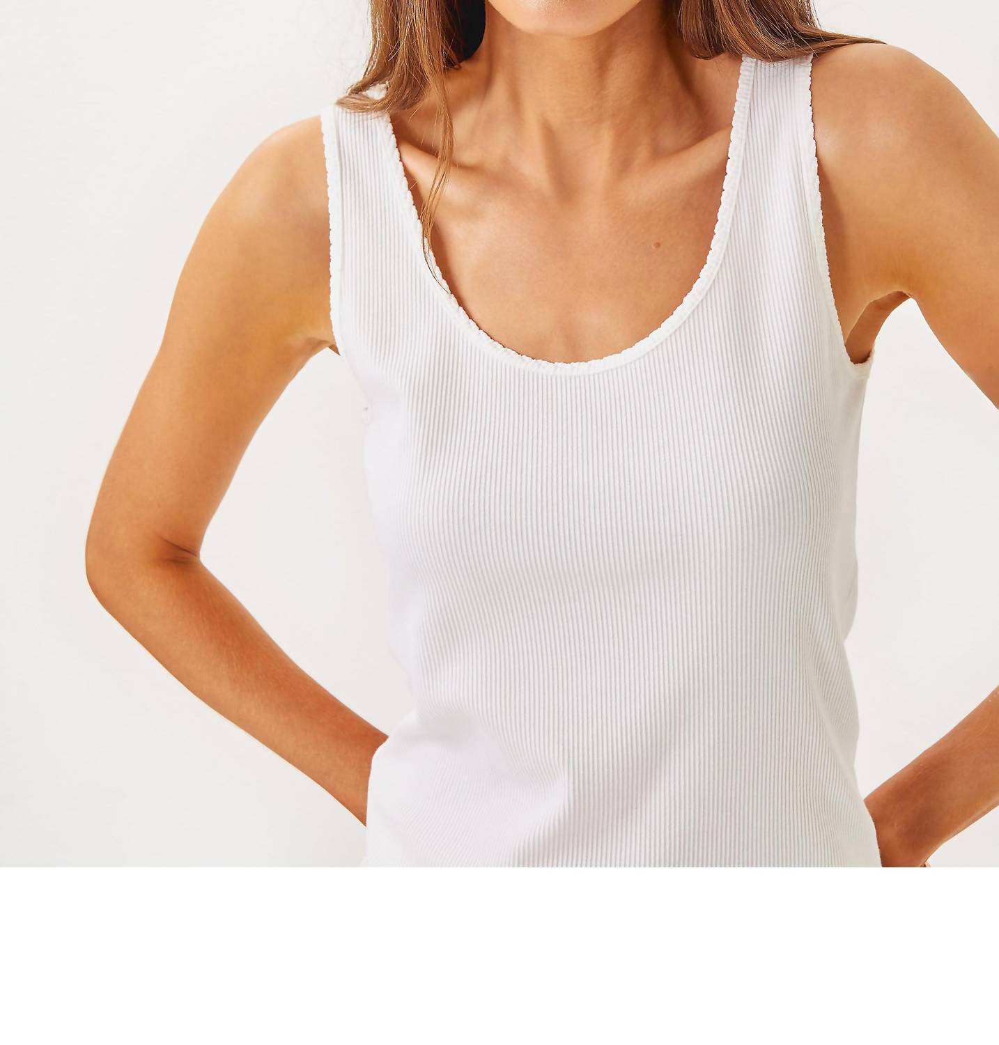 Lilly Pulitzer Gabbie Knit Top in resort white - women's tank top - view 4
