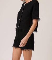 Line And Dot - Sancia Button Down Top